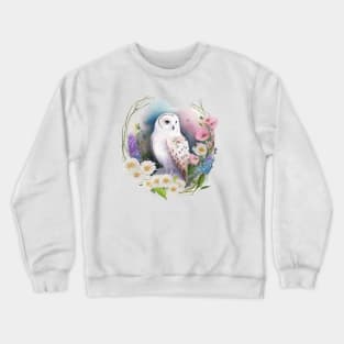 Snow Owl Crewneck Sweatshirt